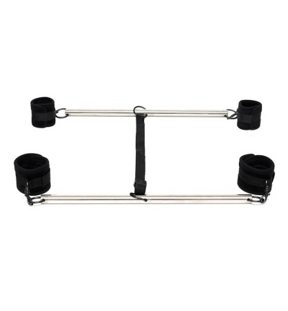 Barras Ajustables para Brazos y Piernas Color Negro