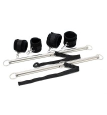 Barras Ajustables para Brazos y Piernas Color Negro