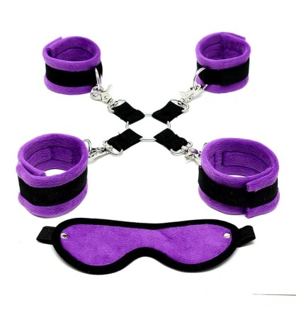 Rimba Bondage Play Set de Bondage Color Purpura