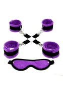 Rimba Bondage Play Set de Bondage Color Purpura