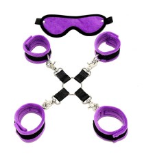 Rimba Bondage Play Set de Bondage Color Purpura